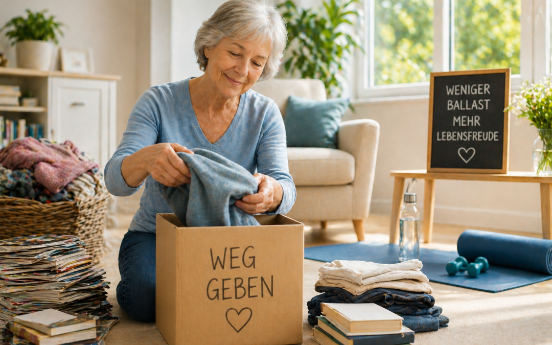 Befreit aufatmen: Warum Ausmisten die beste Medizin für den Kopf ist