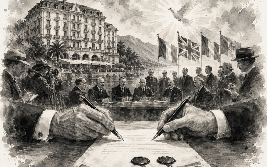 * Das Wunder von Locarno: Ein Bankett verändert Europa