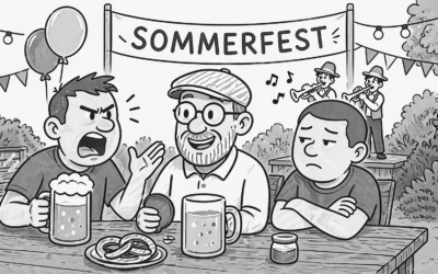 Bier und klare Worte