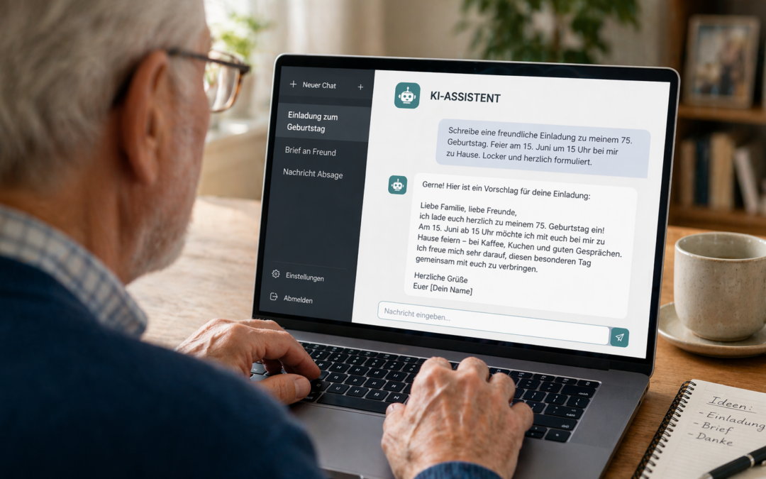 KI als Schreibhilfe – einfacher formulieren, schneller ans Ziel