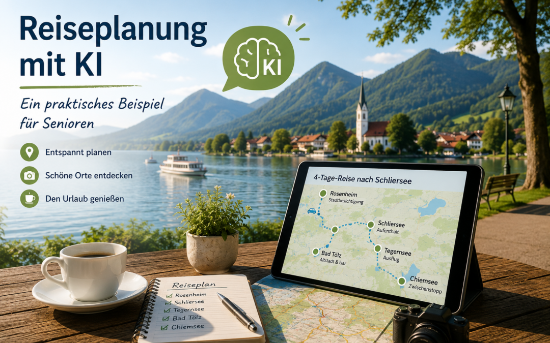 Reiseplanung mit KI – ein Beispiel für Senioren